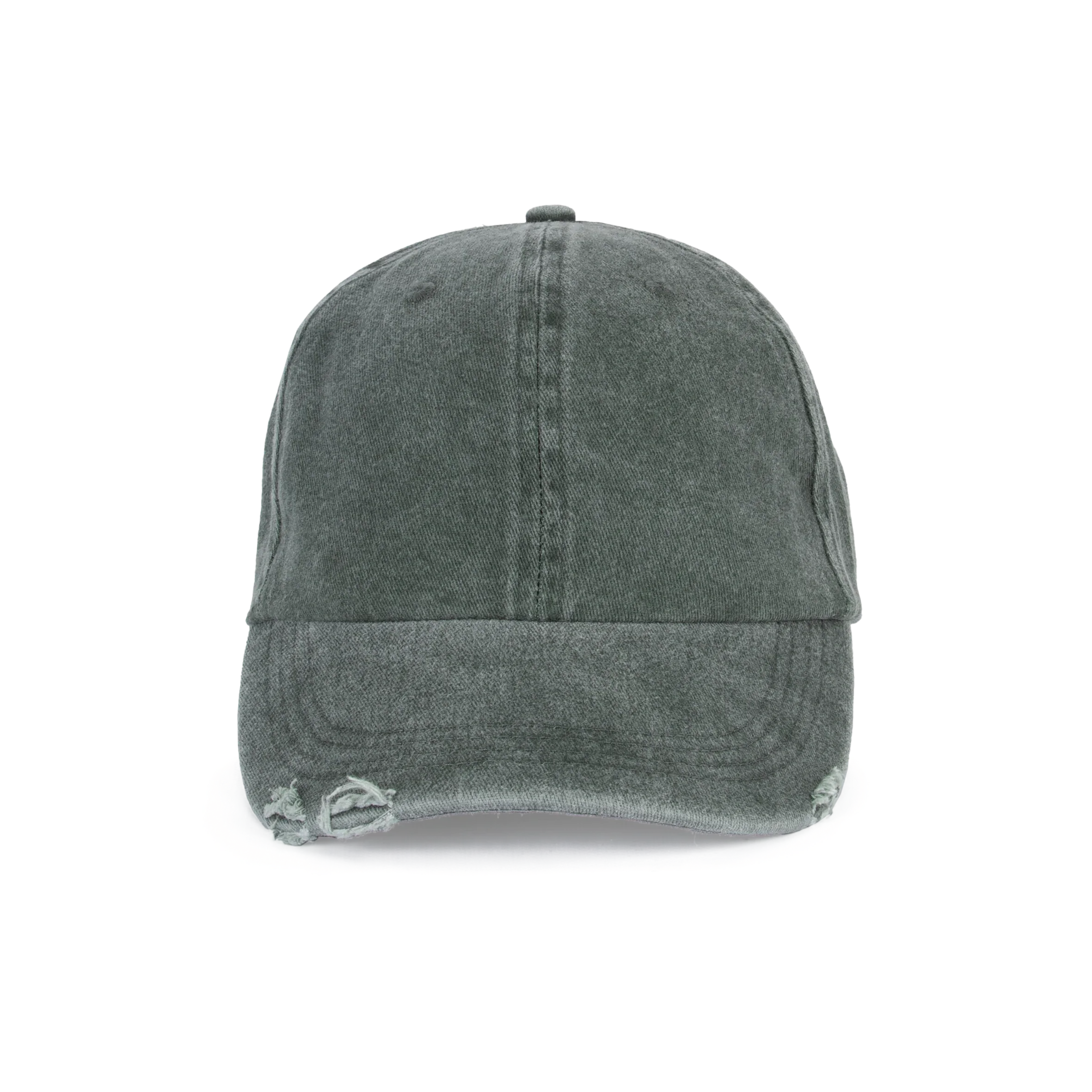 KP235 - Casquette vintage effet déchiré - 6 panneaux - Occifloc