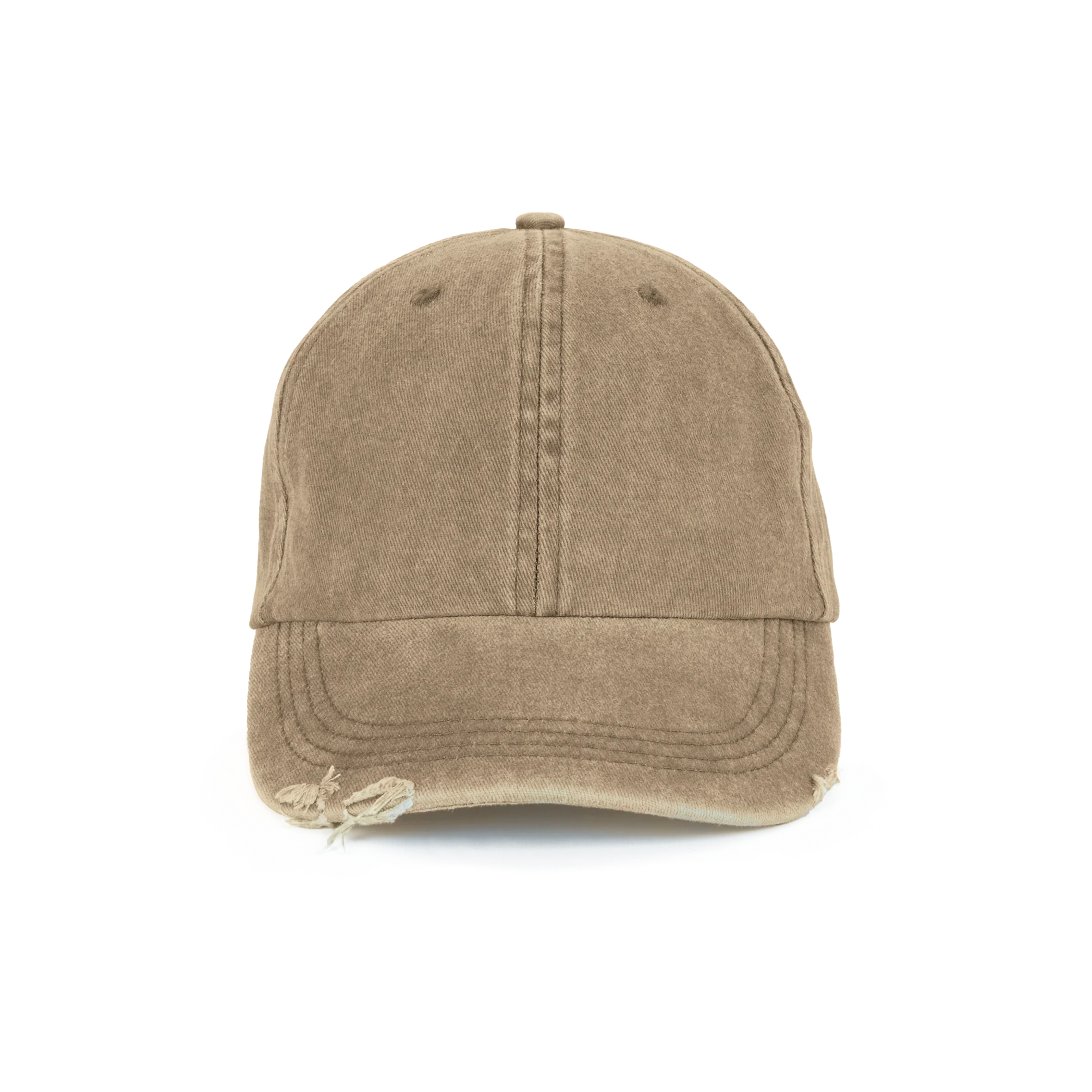 KP235 - Casquette vintage effet déchiré - 6 panneaux - Occifloc