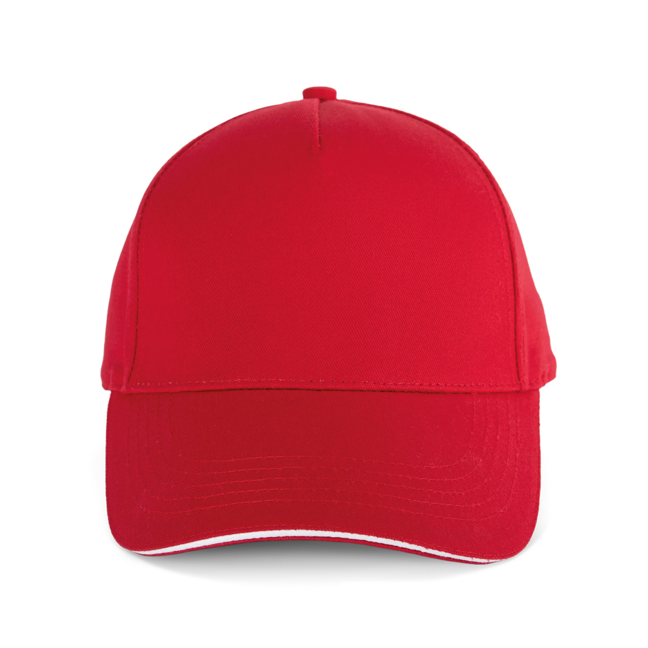 KP353 - Casquette 5 panneaux avec sandwich - K-up Gold Label - Occifloc