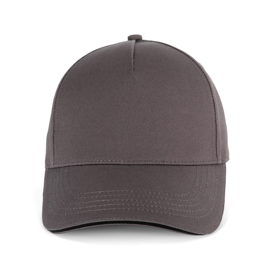 KP353 - Casquette 5 panneaux avec sandwich - K-up Gold Label - Occifloc