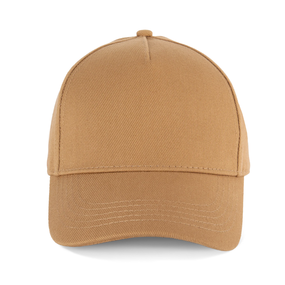 KP355 - Casquette en coton bio 5 panneaux - K-up Gold Label - Occifloc