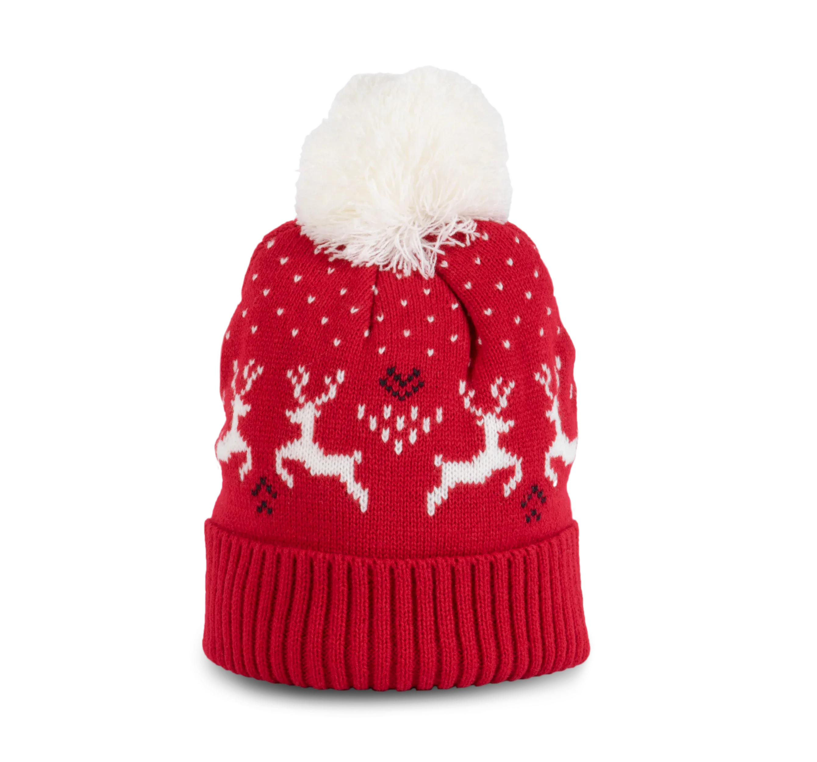 KP512 - Bonnet de Noël motifs rennes - Occifloc