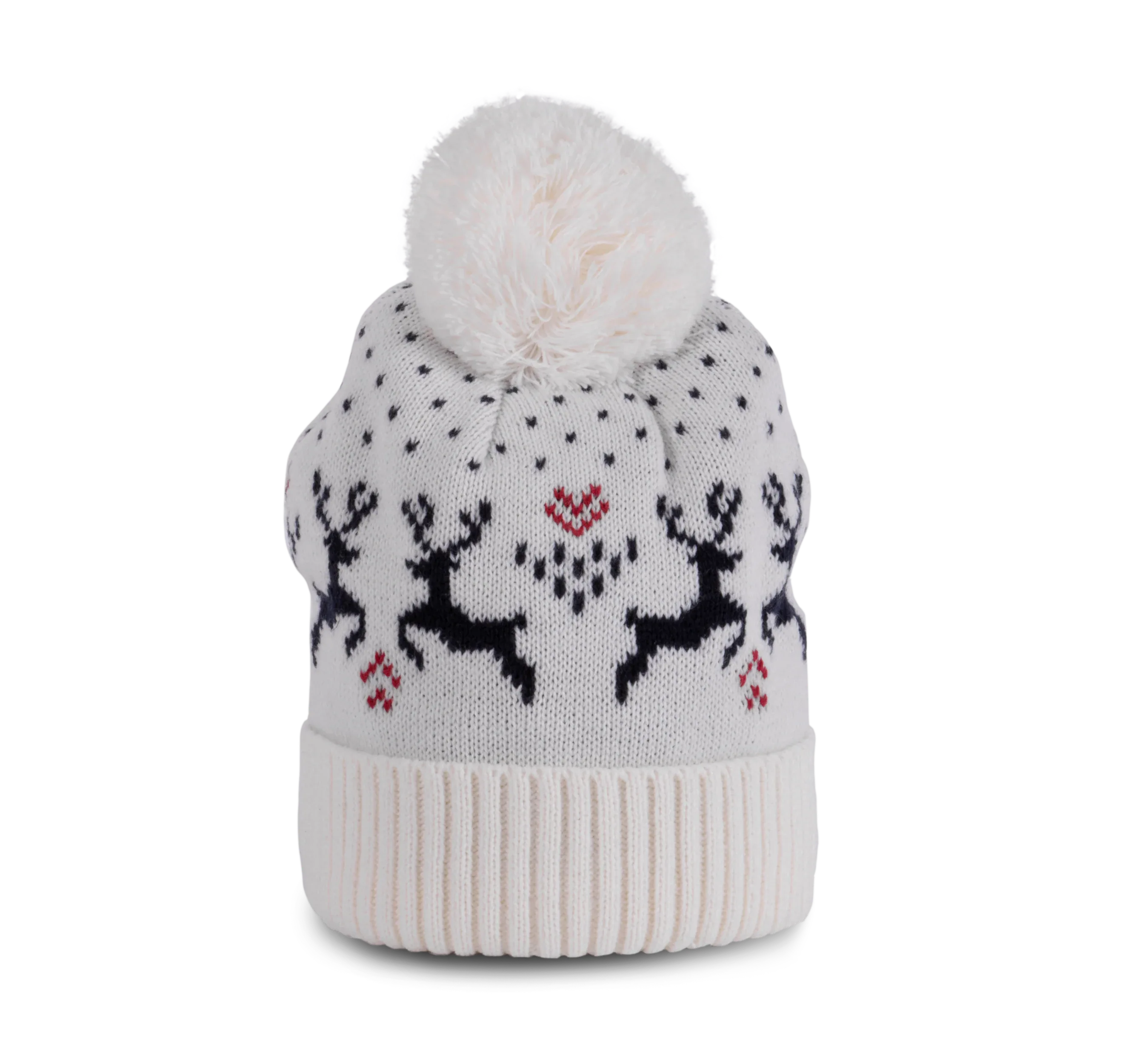 KP512 - Bonnet de Noël motifs rennes - Occifloc