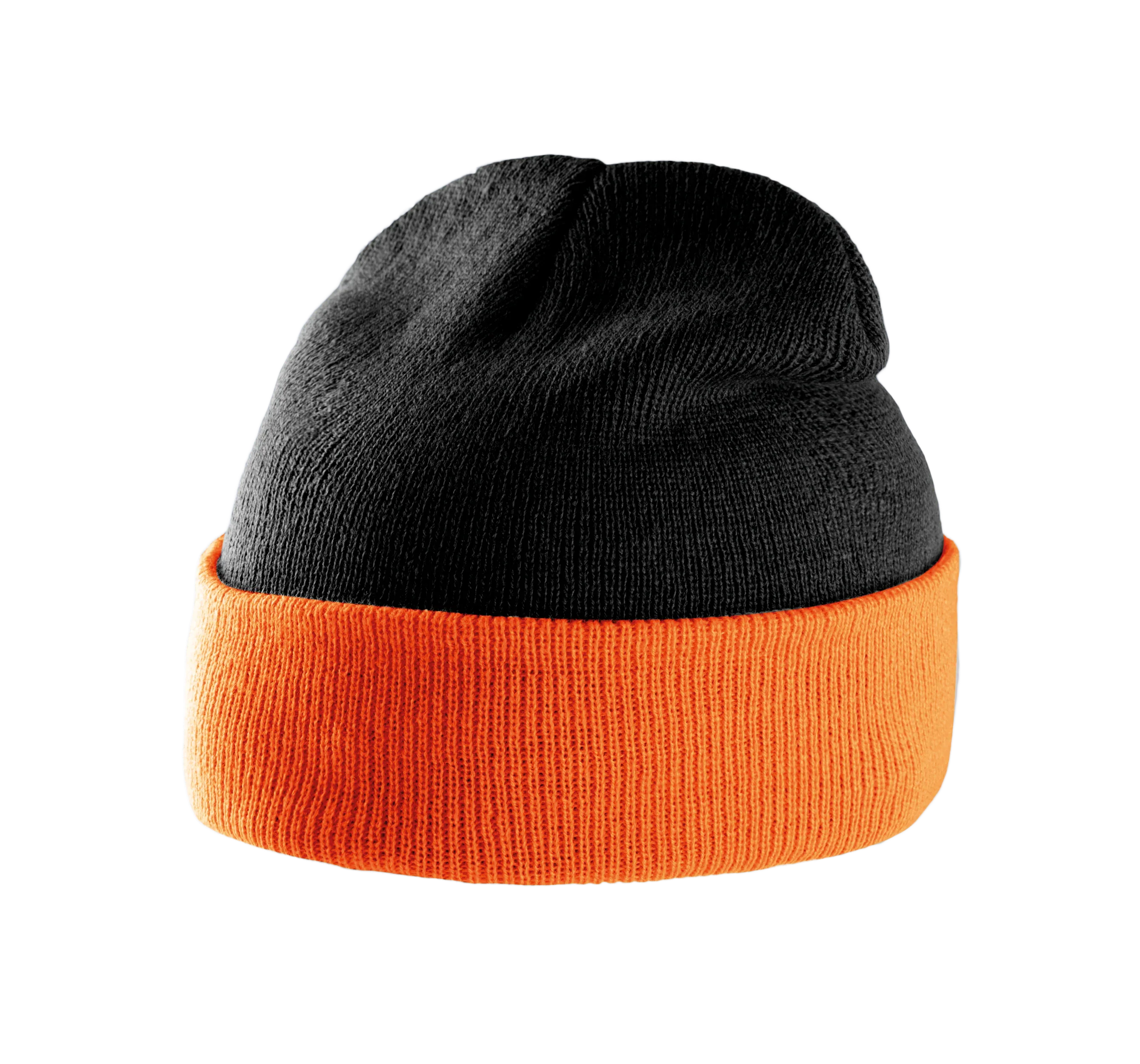 KP514 - Bonnet bicolore avec revers - Occifloc