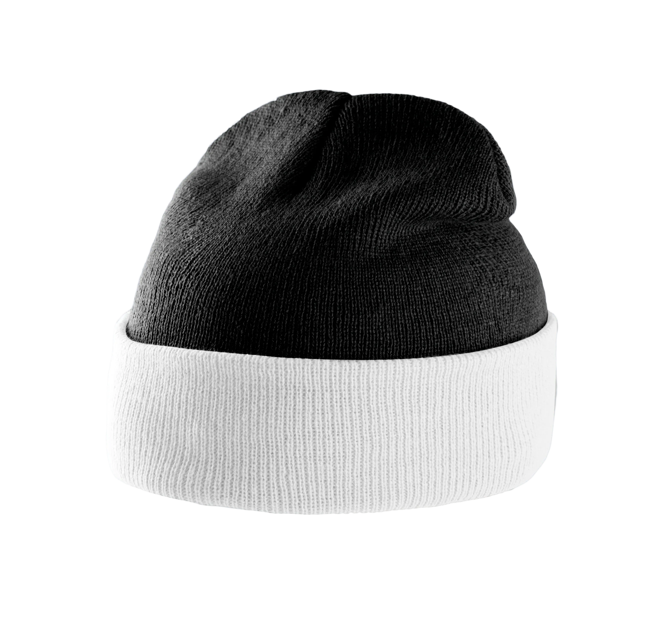 KP514 - Bonnet bicolore avec revers - Occifloc