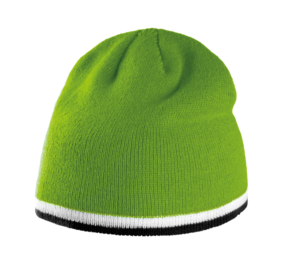 KP515 - Bonnet bande bicolore contrastée - Occifloc