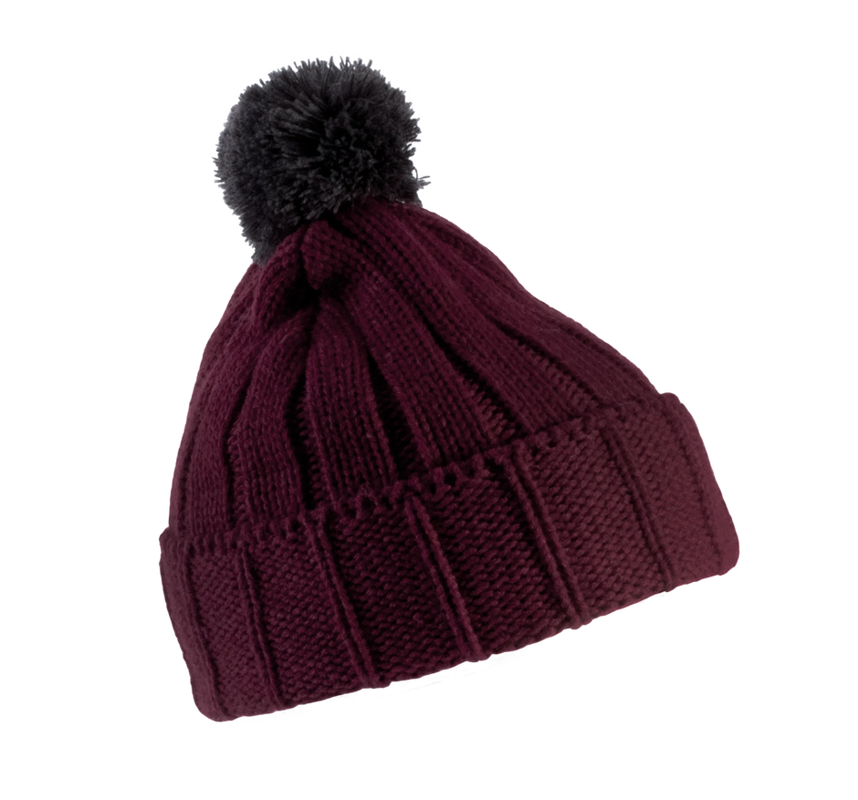 KP519 - Bonnet à pompon avec revers - Occifloc