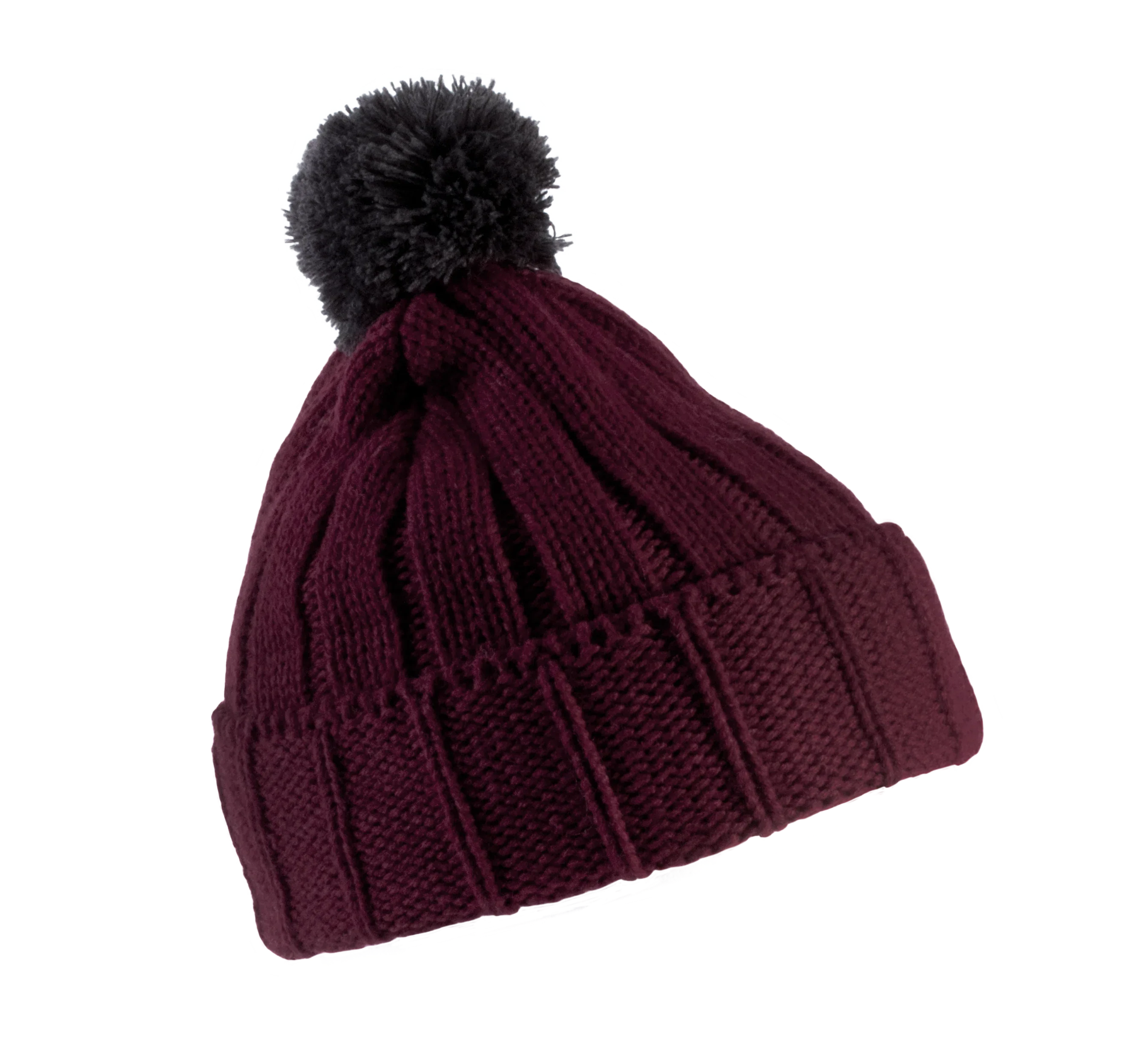 KP519 - Bonnet à pompon avec revers - Occifloc