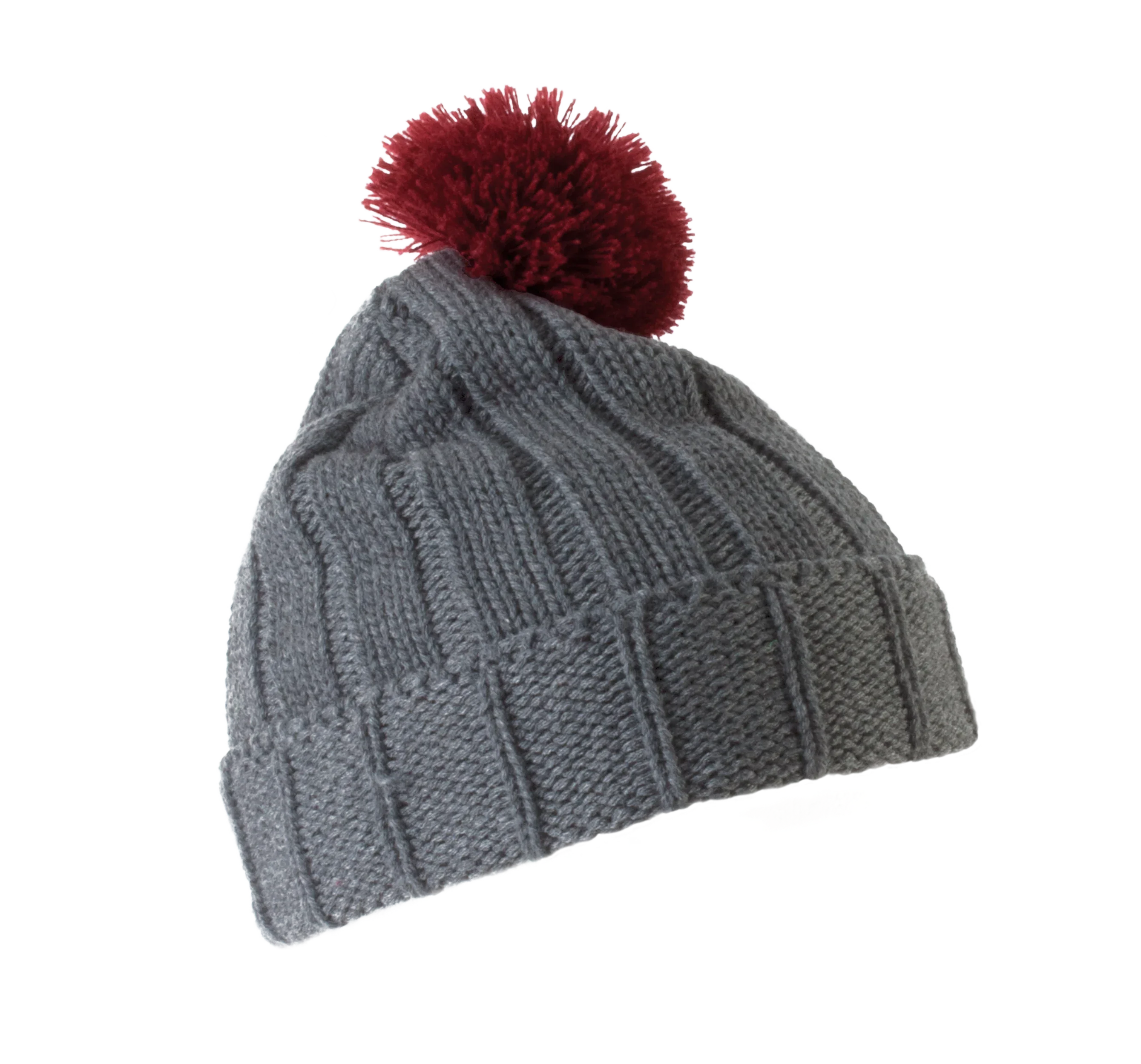 KP519 - Bonnet à pompon avec revers - Occifloc