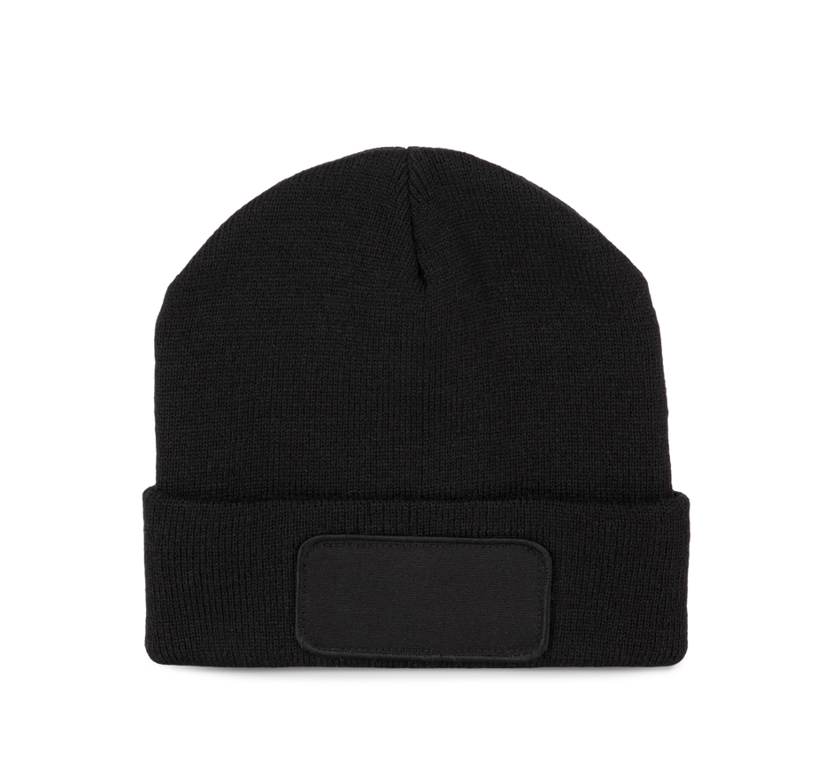 KP891 - Bonnet recyclé avec patch et doublure Thinsulate™ - Occifloc