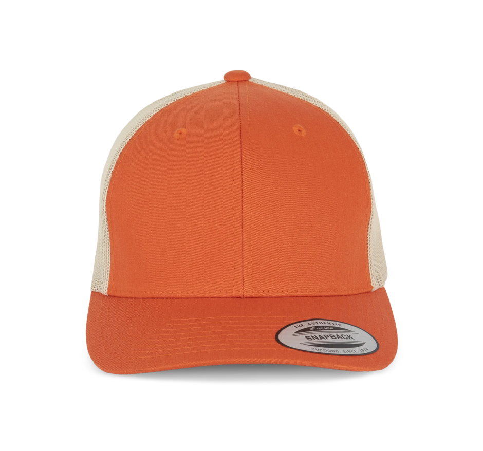 KP912 - Casquette Trucker modèle rétro - 6 panneaux - Occifloc