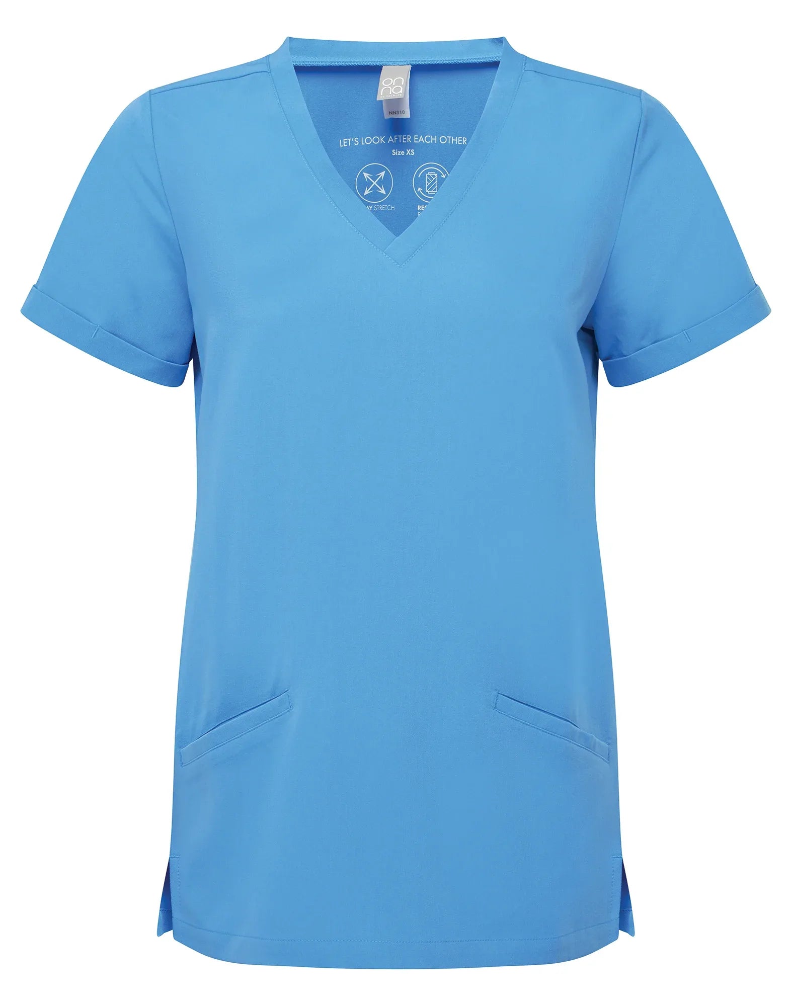 NN310 - Tunique stretch manches courtes femme - Occifloc