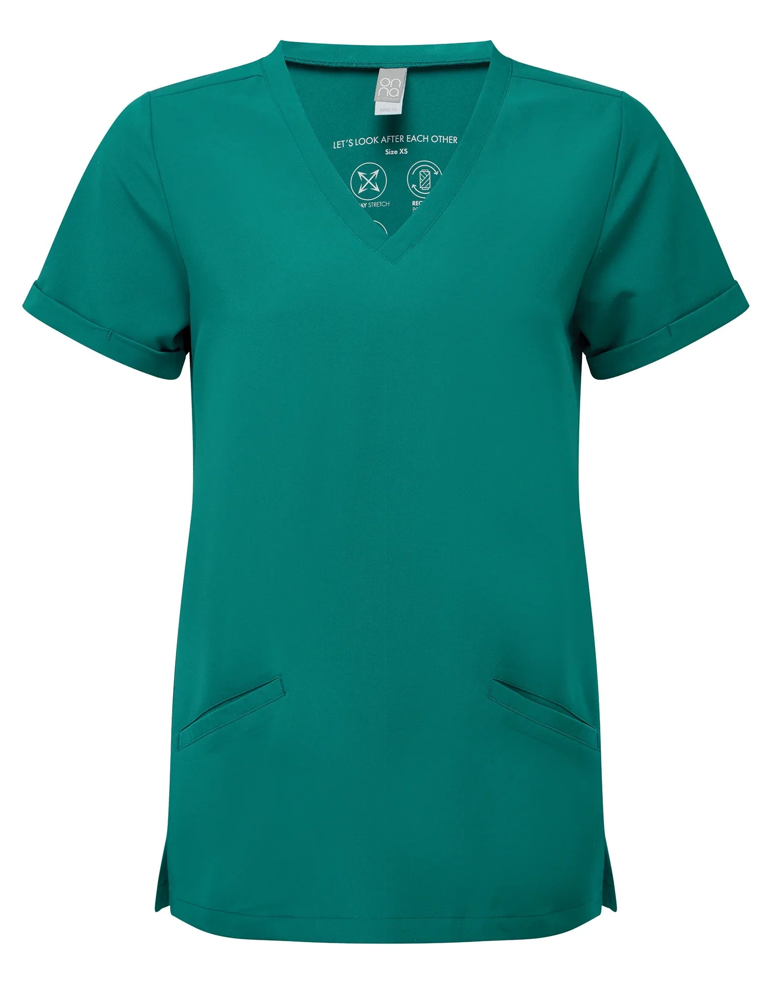 NN310 - Tunique stretch manches courtes femme - Occifloc