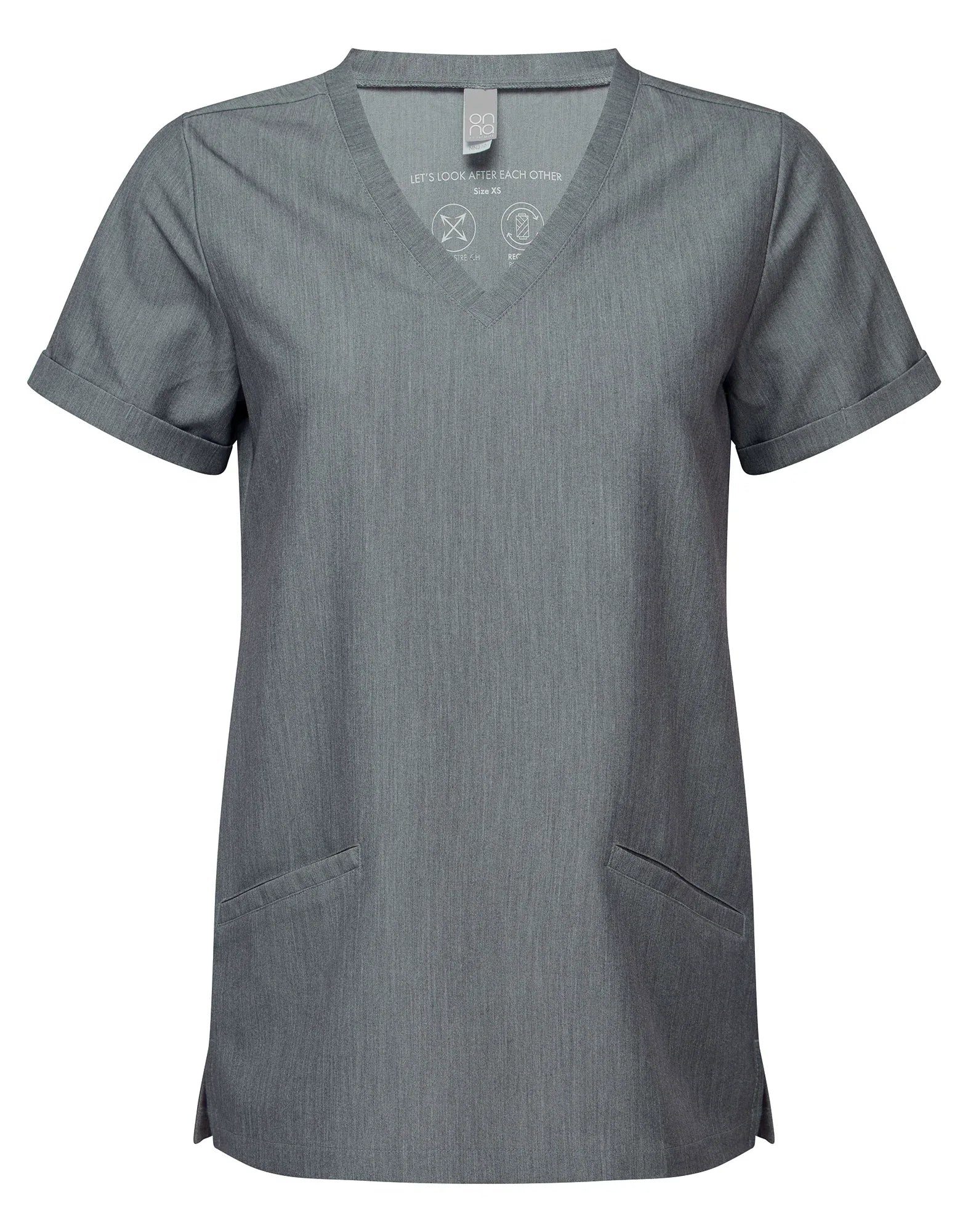 NN310 - Tunique stretch manches courtes femme - Occifloc
