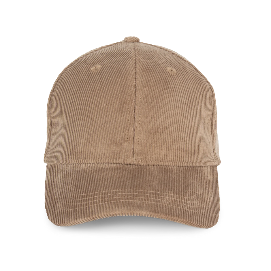 NS016 - Casquette écoresponsable en velours côtelé 6 panneaux unisexe - Occifloc