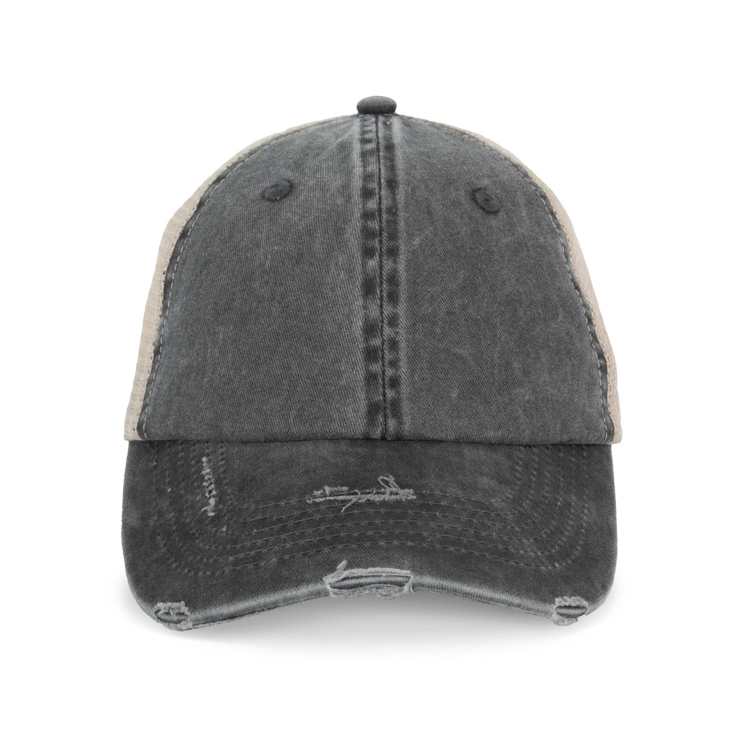NS027 - Casquette trucker écoresponsable effet déchiré unisexe - Occifloc