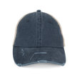 NS027 - Casquette trucker écoresponsable effet déchiré unisexe - Occifloc