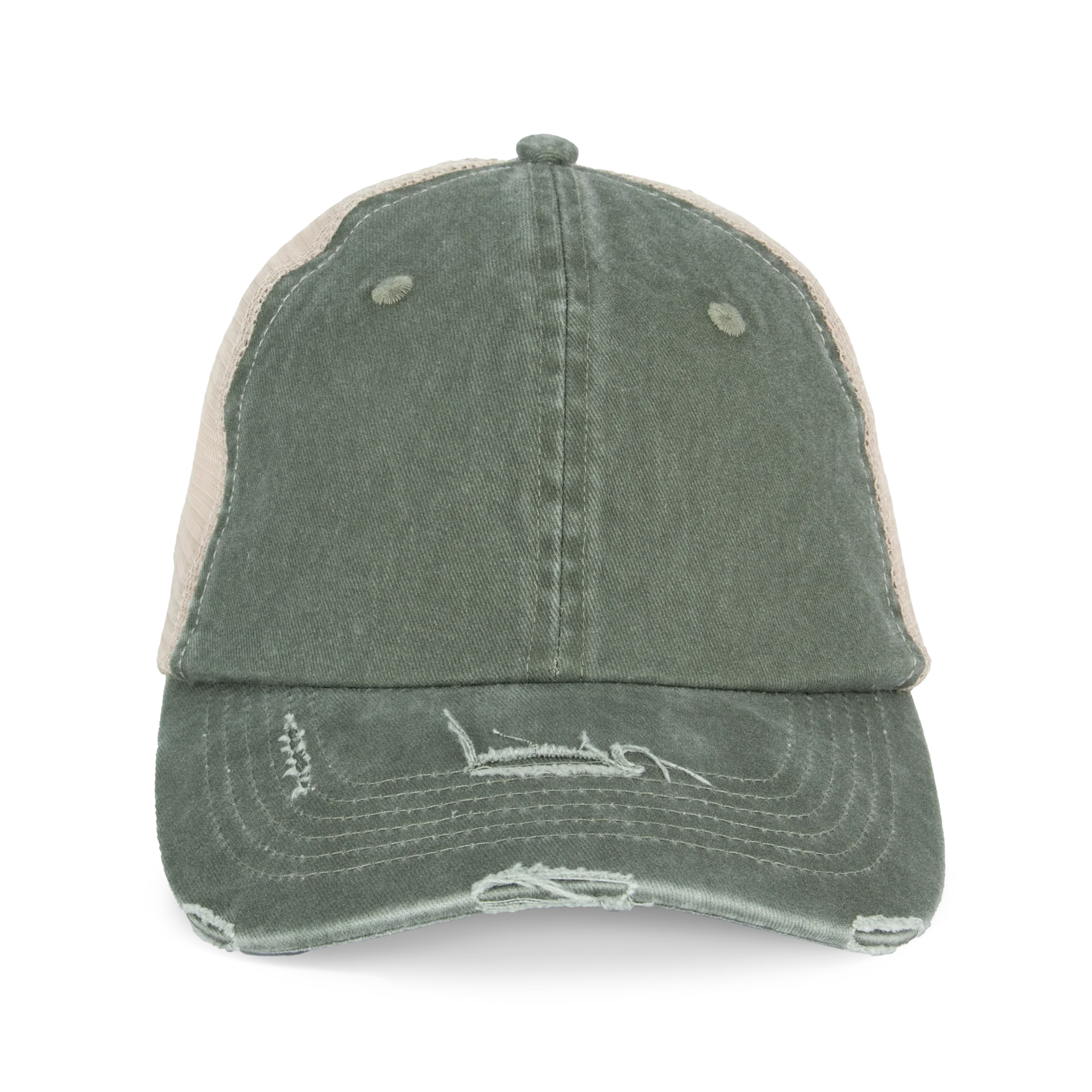 NS027 - Casquette trucker écoresponsable effet déchiré unisexe - Occifloc