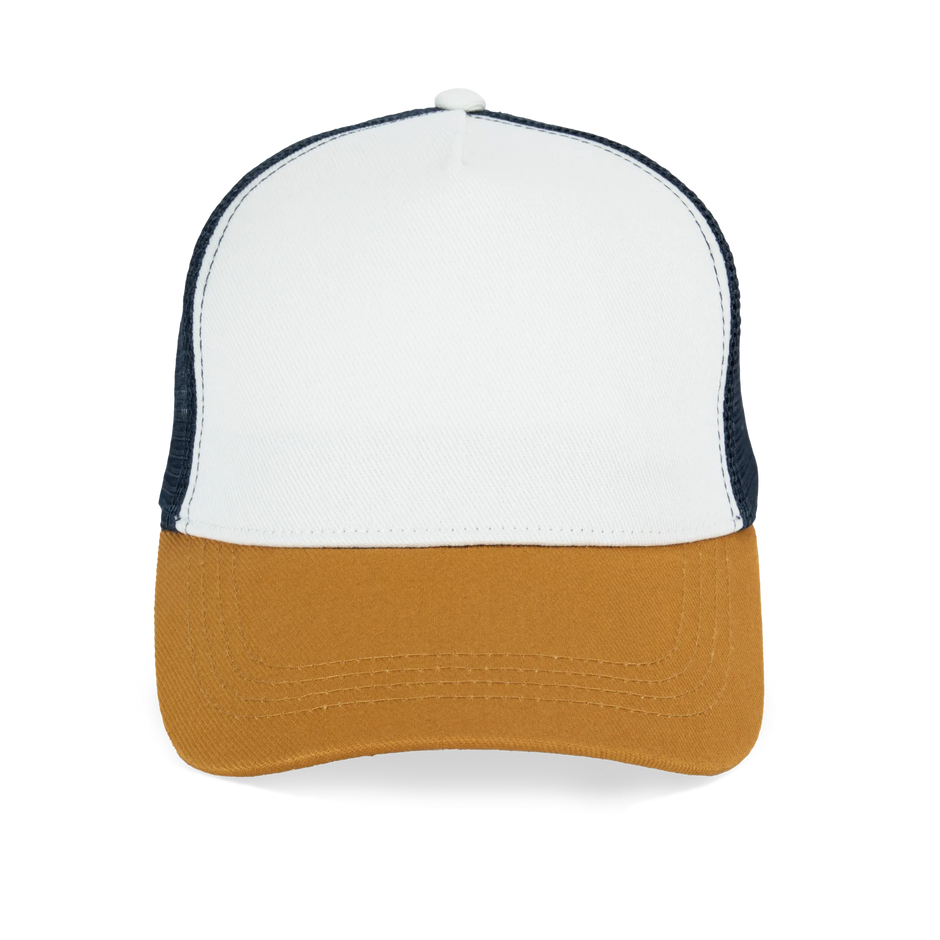 NS035 - Casquette trucker écoresponsable 5 panneaux unisexe - Occifloc