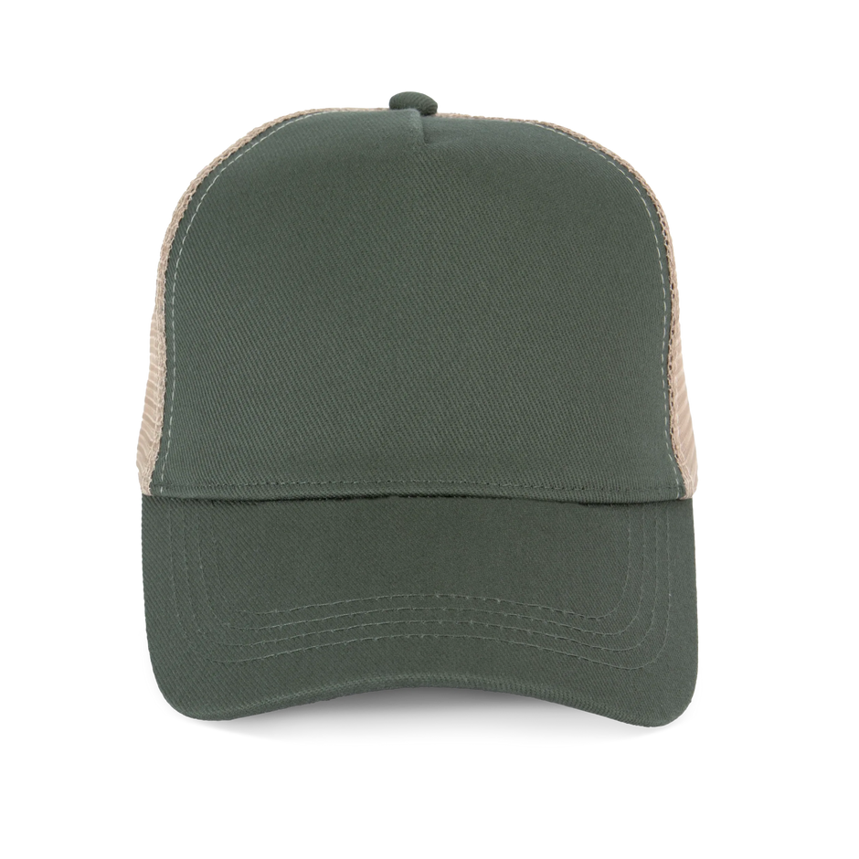 NS035 - Casquette trucker écoresponsable 5 panneaux unisexe - Occifloc