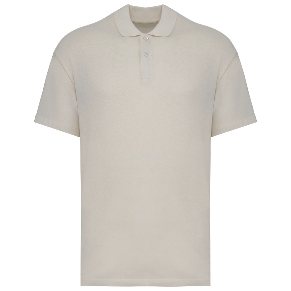 NS204 - Polo écoresponsable maille piquée à épaules tombantes homme - Occifloc