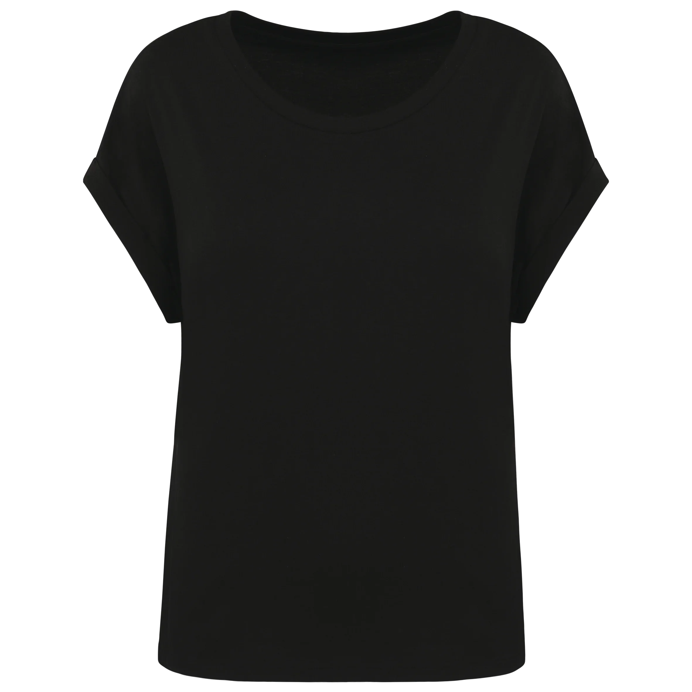 NS309 - T-shirt écoresponsable manches à revers femme - Occifloc