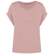 NS309 - T-shirt écoresponsable manches à revers femme - Occifloc