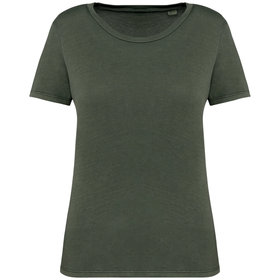 NS316 - T-shirt écoresponsable délavé femme - Occifloc