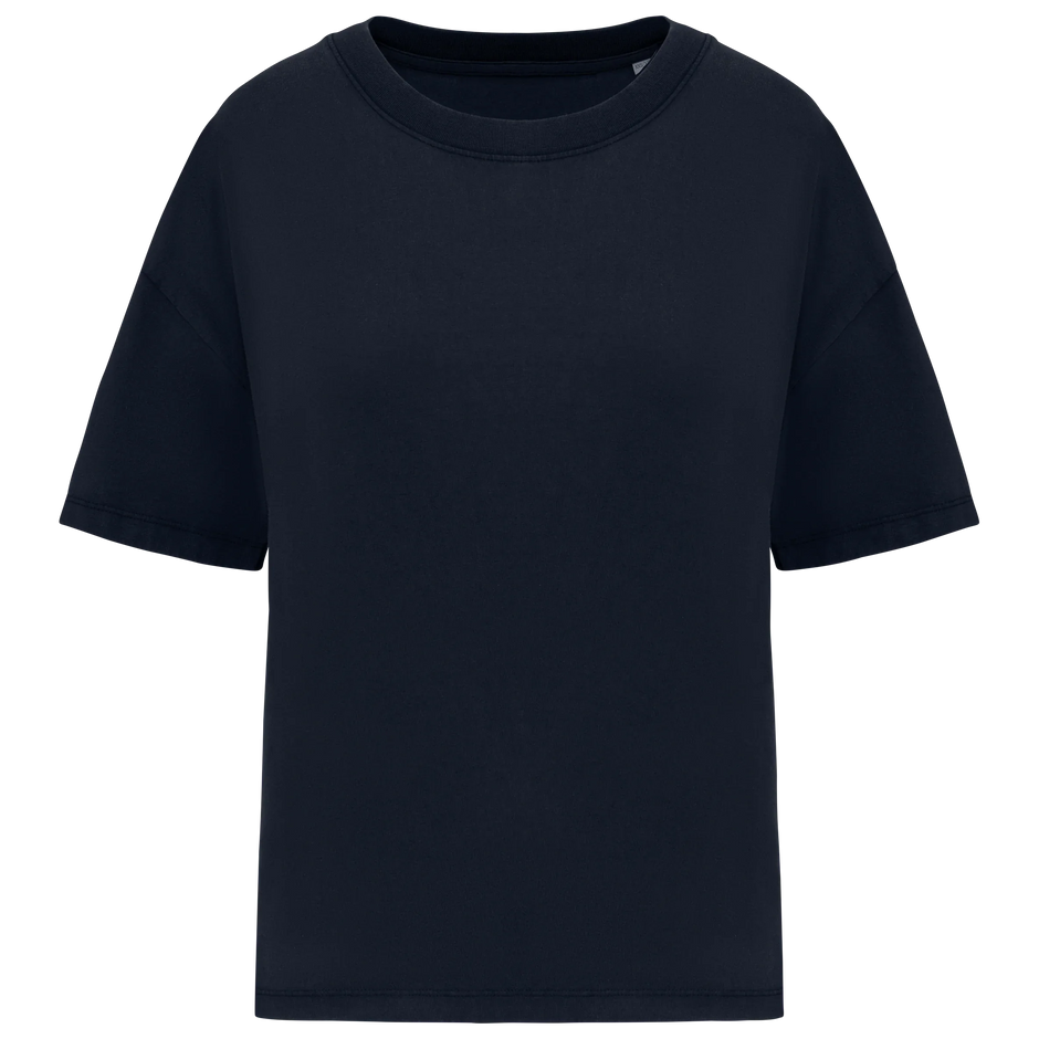 NS327 - T-shirt écoresponsable oversize délavé femme - Occifloc