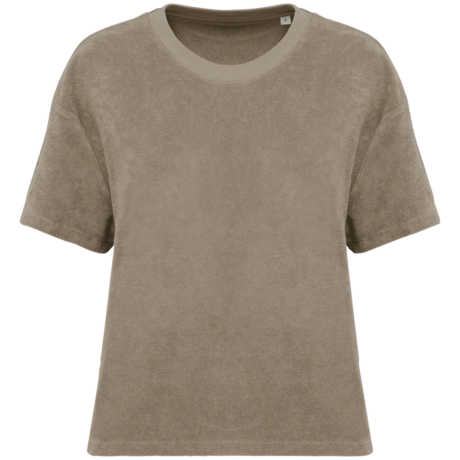 NS328 - T-shirt écoresponsable en éponge femme - Occifloc
