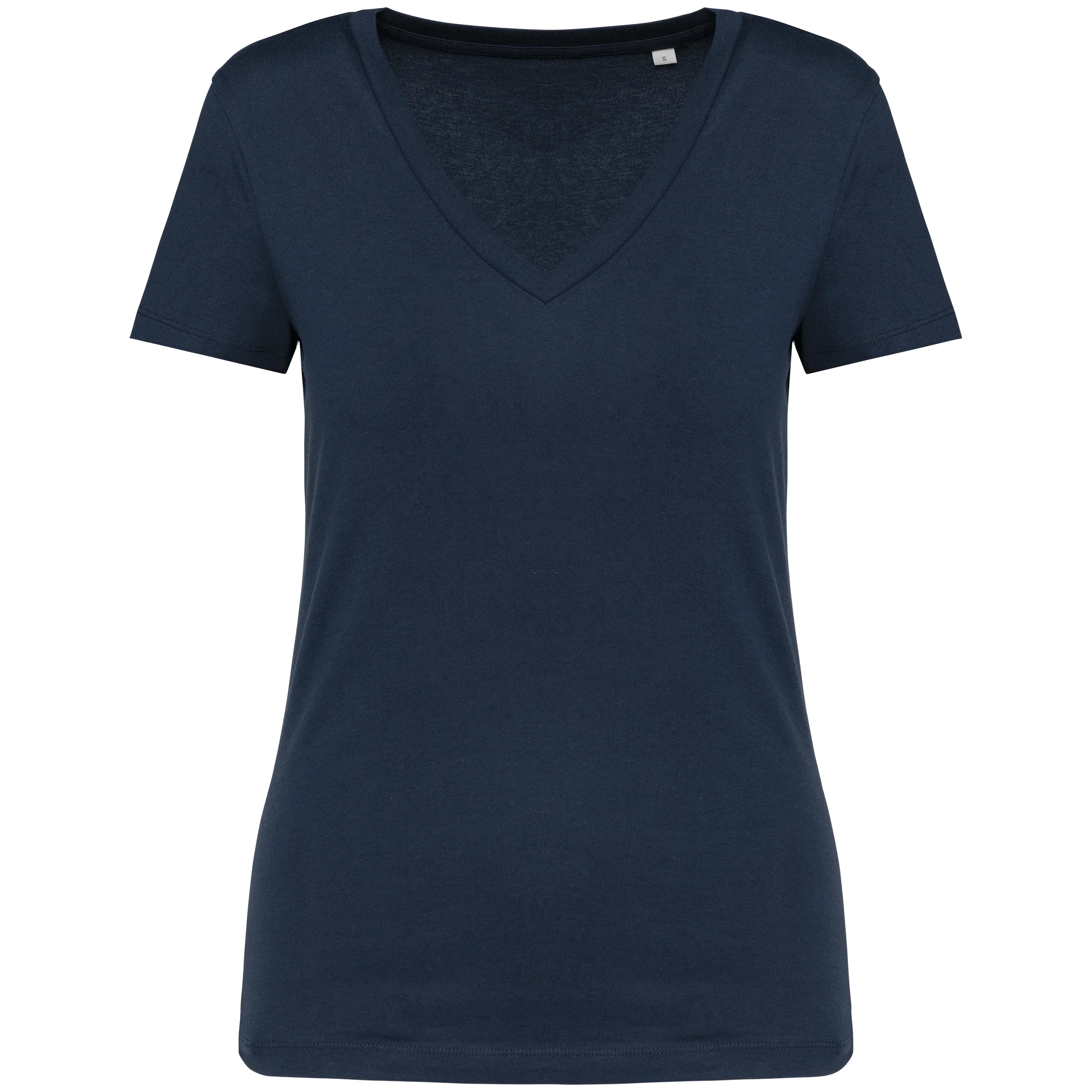 NS334 - T-shirt écoresponsable col V femme - Occifloc