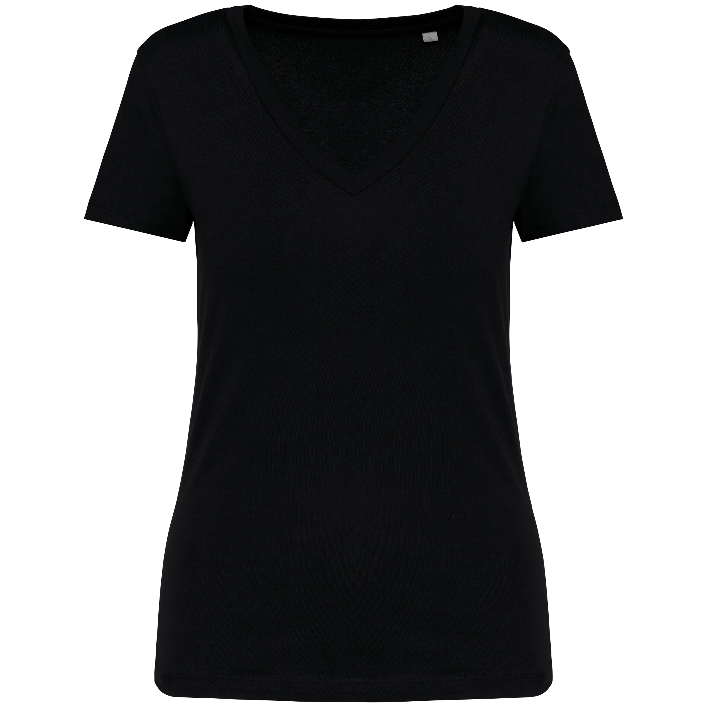NS334 - T-shirt écoresponsable col V femme - Occifloc