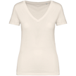 NS334 - T-shirt écoresponsable col V femme - Occifloc