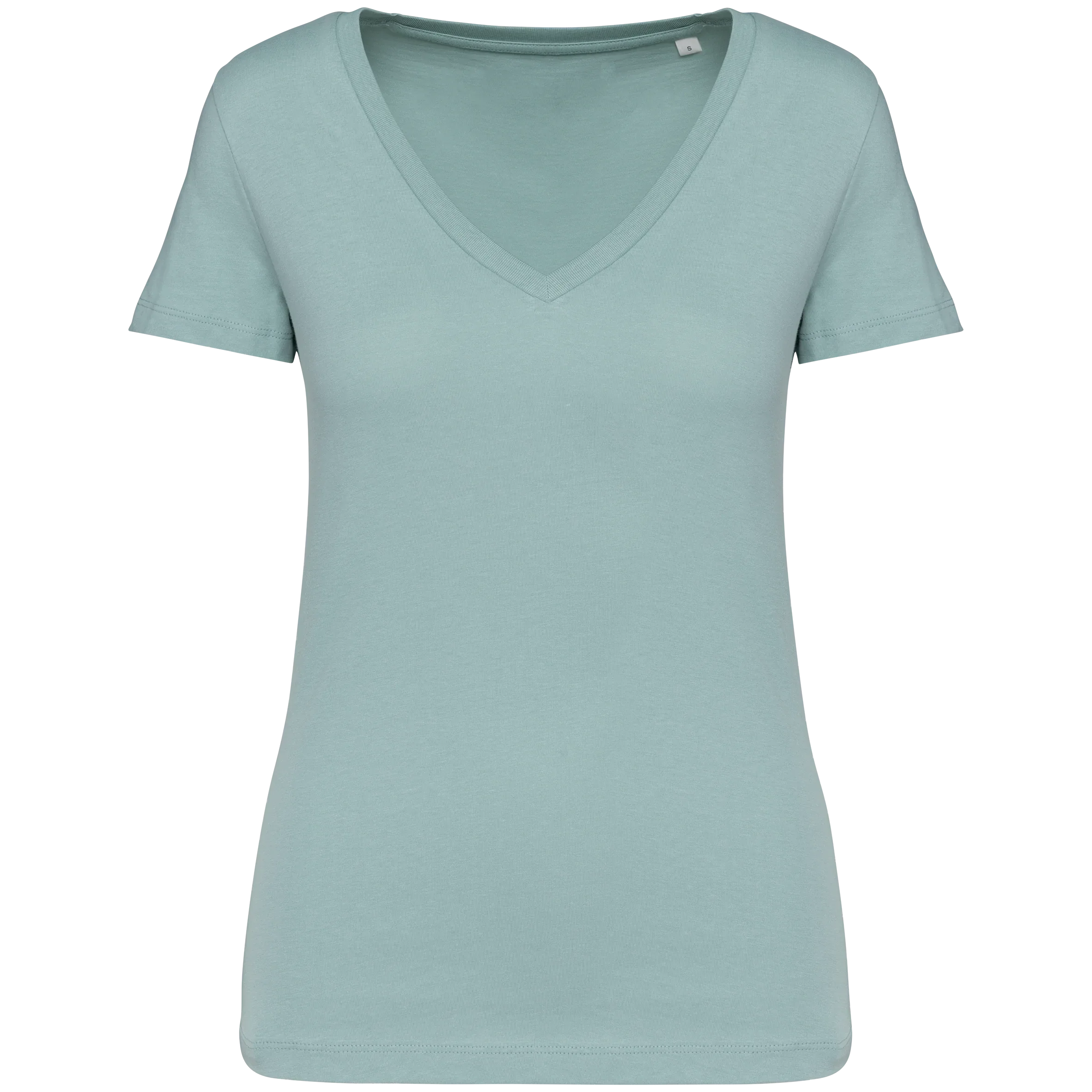 NS334 - T-shirt écoresponsable col V femme - Occifloc