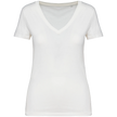 NS334 - T-shirt écoresponsable col V femme - Occifloc