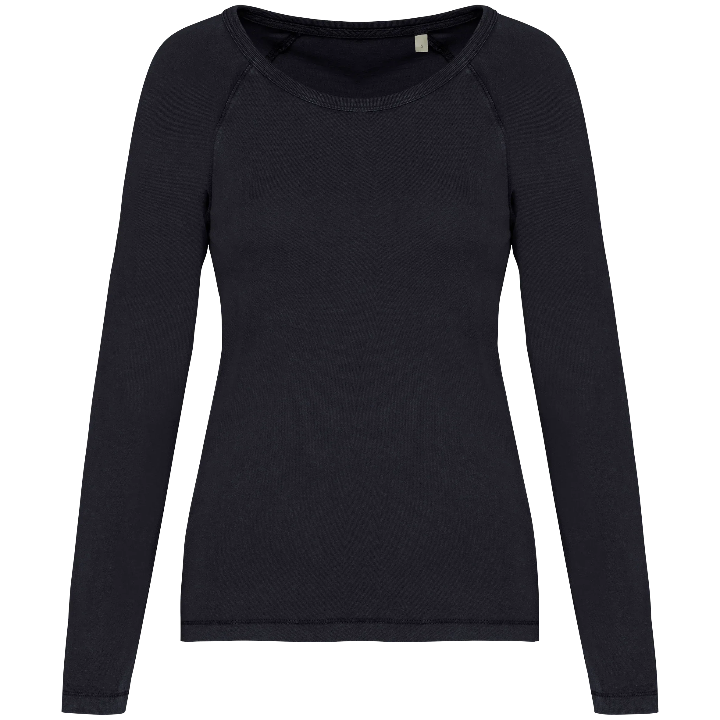 NS339 - T-shirt écoresponsable raglan manches longues femme - Occifloc
