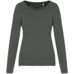 NS339 - T-shirt écoresponsable raglan manches longues femme - Occifloc