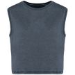 NS342 - T-shirt écoresponsable crop sans manche femme - Occifloc