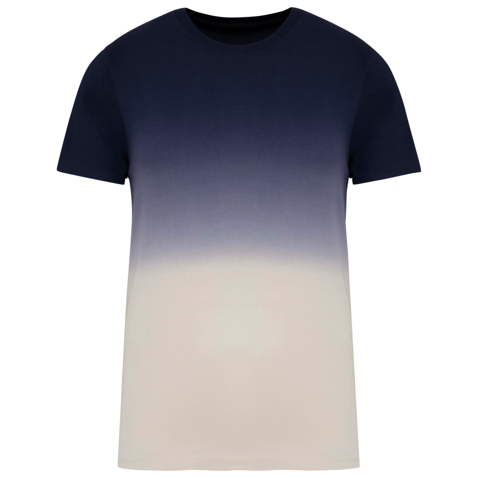 NS345 - T-shirt écoresponsable Dip Dye unisexe - Occifloc
