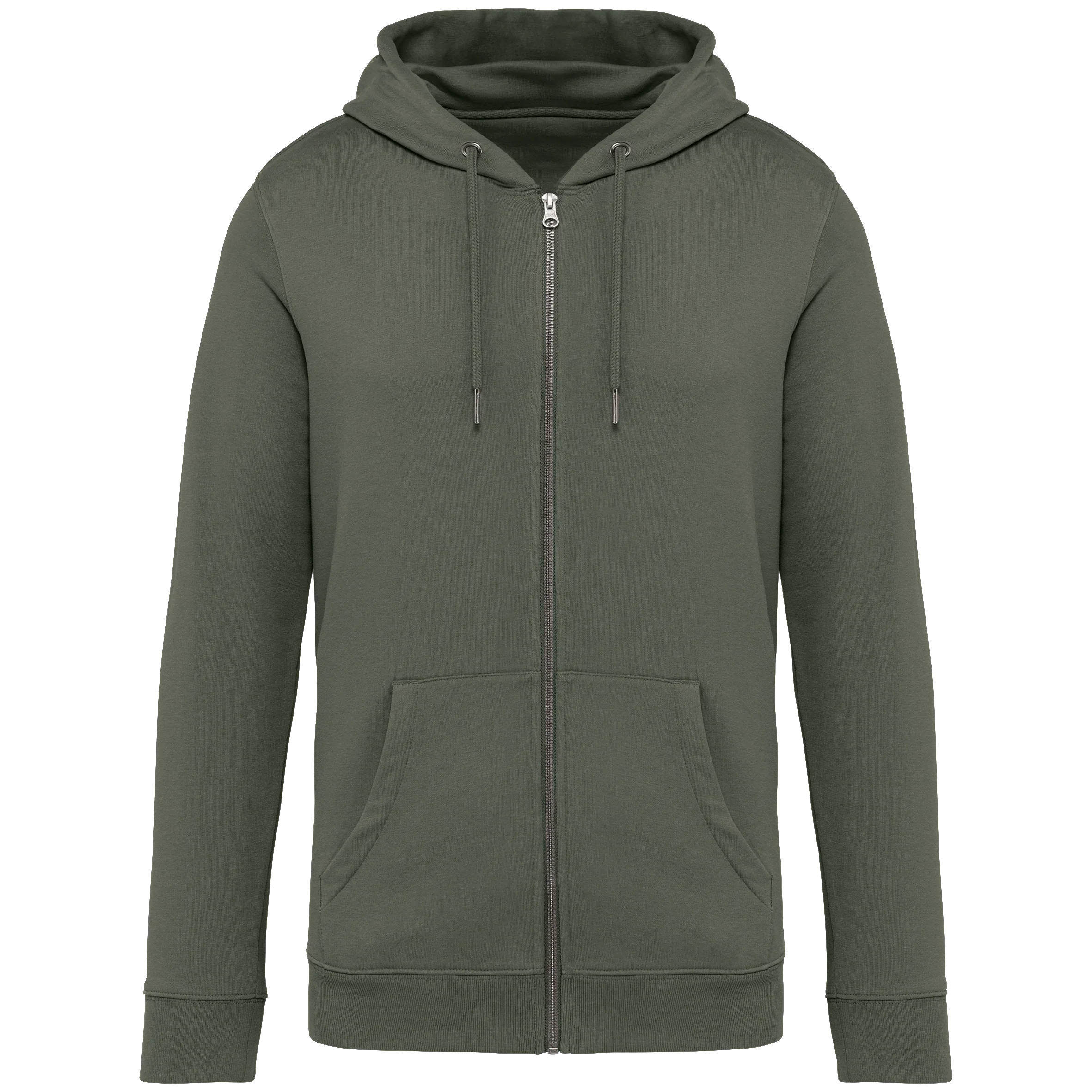 NS402 - Sweat-shirt écoresponsable zippé à capuche unisexe - Occifloc