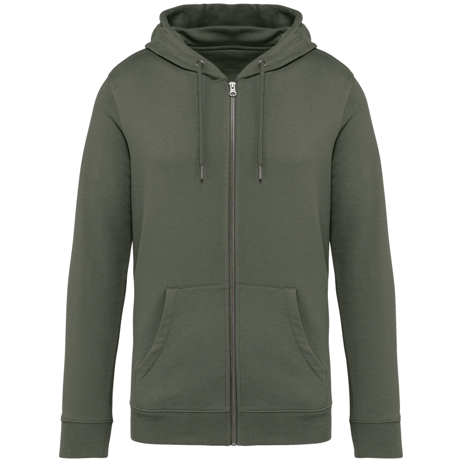 NS402 - Sweat-shirt écoresponsable zippé à capuche unisexe - Occifloc