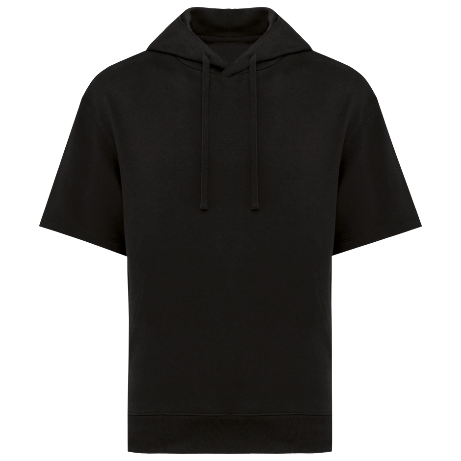 NS406 - Sweat-shirt écoresponsable à capuche à épaules tombantes manches courtes French Terry unisexe - Occifloc