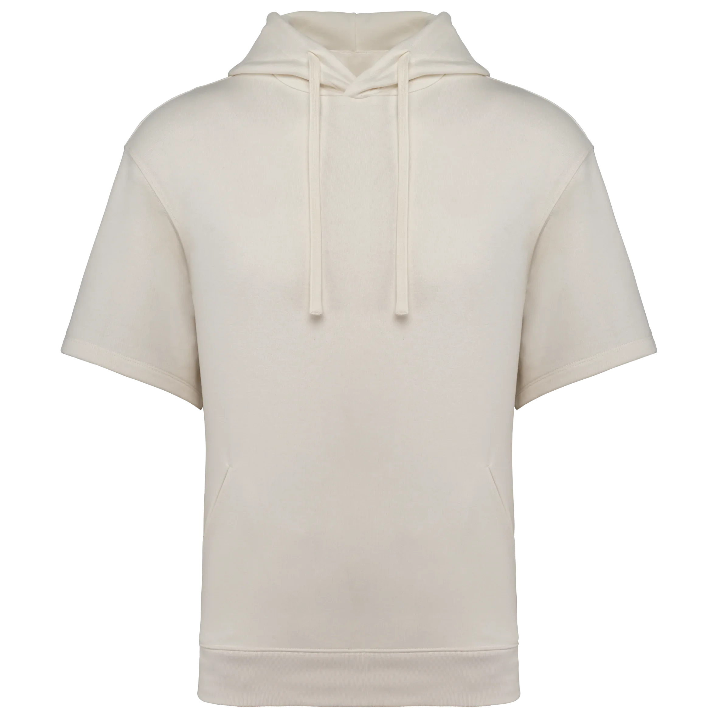 NS406 - Sweat-shirt écoresponsable à capuche à épaules tombantes manches courtes French Terry unisexe - Occifloc