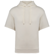 NS406 - Sweat-shirt écoresponsable à capuche à épaules tombantes manches courtes French Terry unisexe - Occifloc