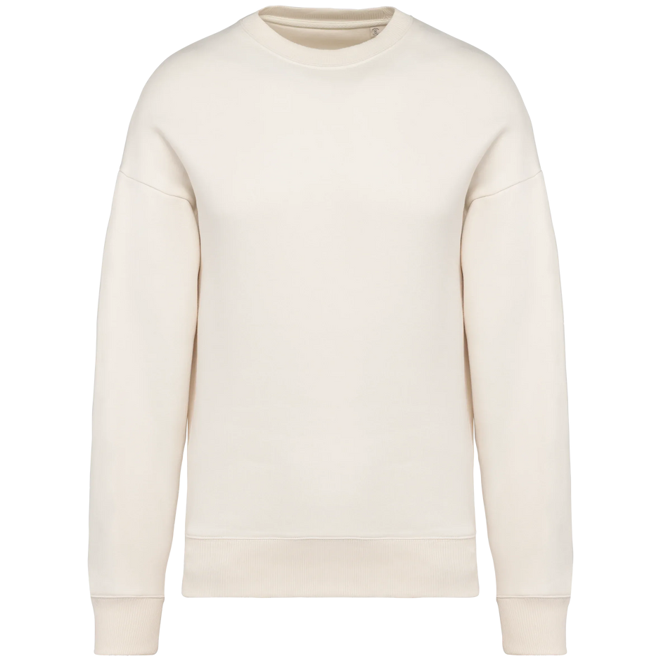 NS407 - Sweat-shirt écoresponsable à col rond oversize unisexe - Occifloc