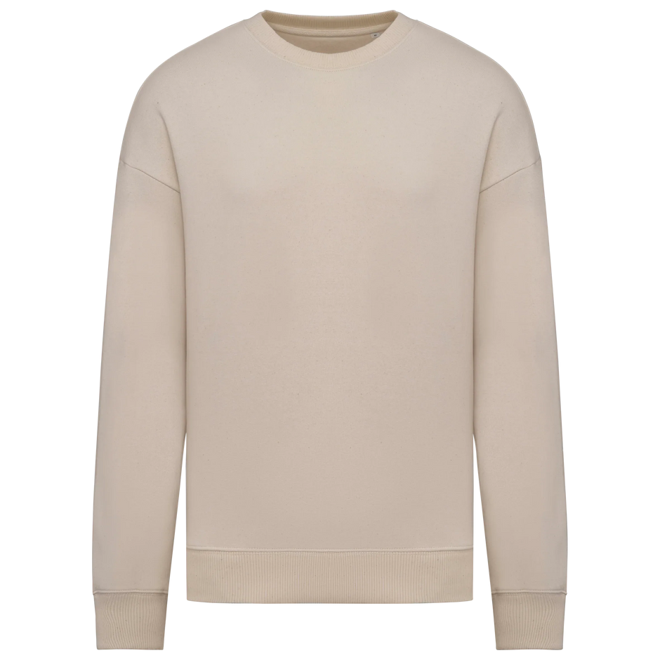 NS407 - Sweat-shirt écoresponsable à col rond oversize unisexe - Occifloc