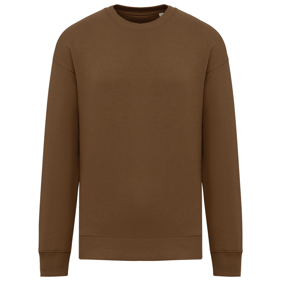 NS407 - Sweat-shirt écoresponsable à col rond oversize unisexe - Occifloc
