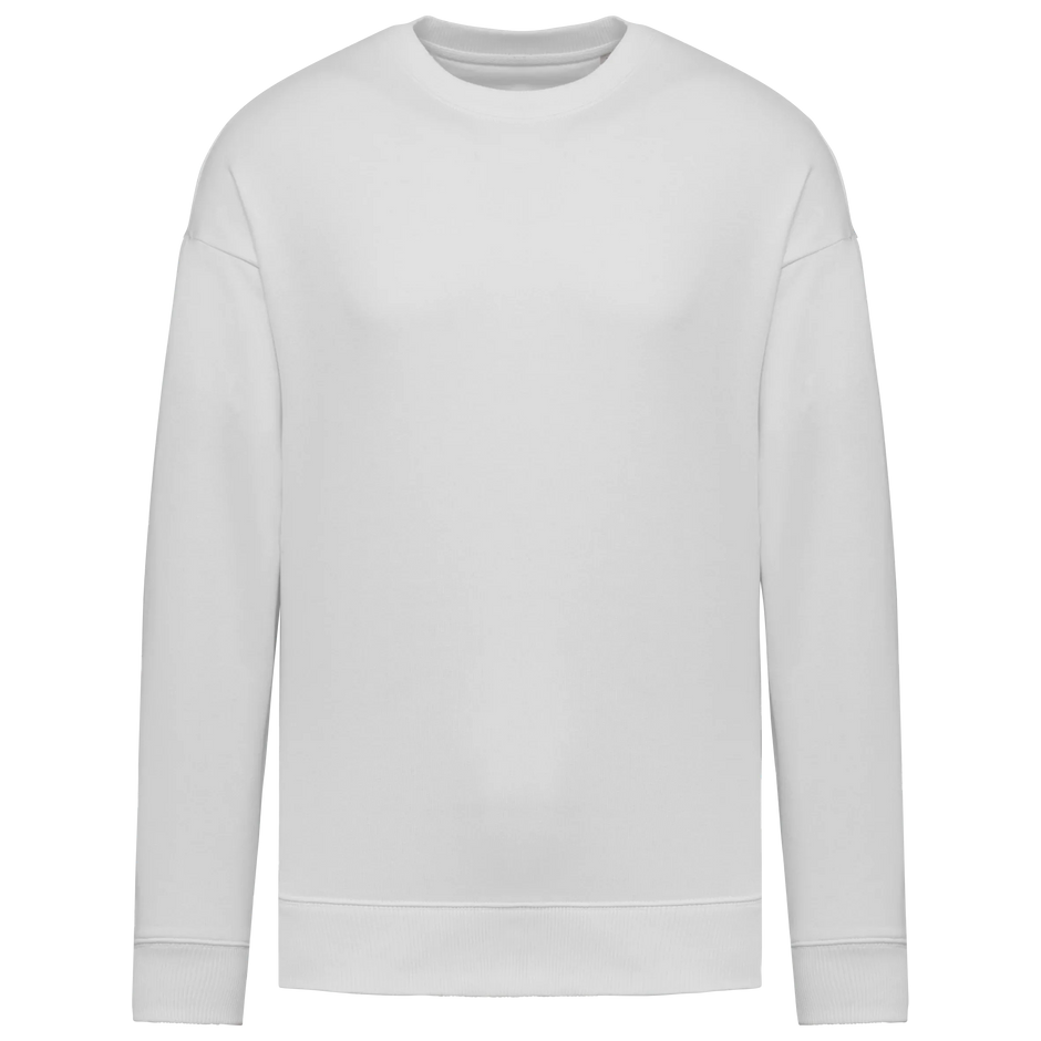 NS407 - Sweat-shirt écoresponsable à col rond oversize unisexe - Occifloc