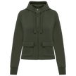 NS409 - Sweat-shirt écoresponsable zippé à capuche French Terry femme - Occifloc