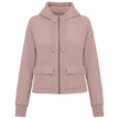 NS409 - Sweat-shirt écoresponsable zippé à capuche French Terry femme - Occifloc